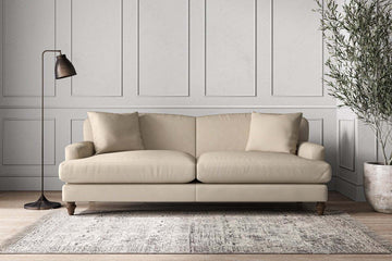Deni Grand Sofa - Recycled Cotton Stone