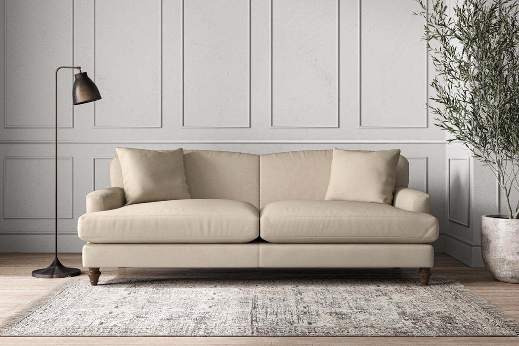 Deni Grand Sofa - Recycled Cotton Stone