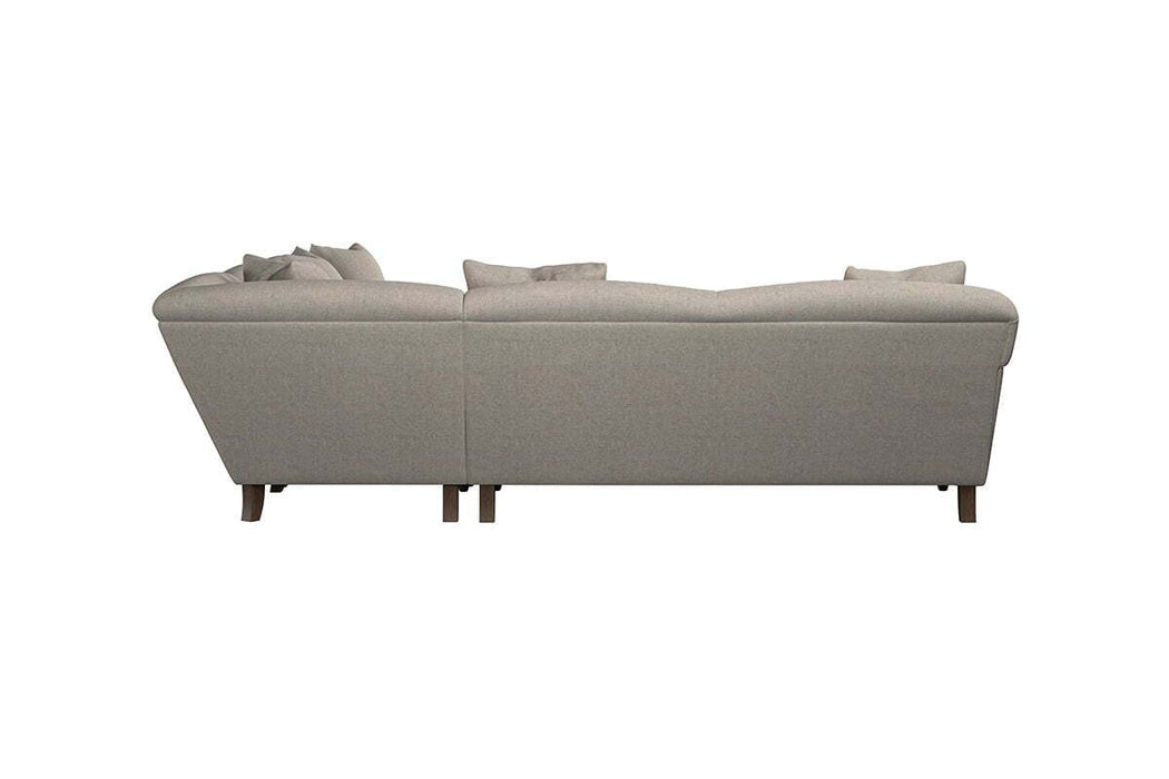 Deni Large Corner Sofa - Brera Linen Espresso