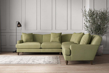 Deni Large Corner Sofa - Brera Linen Sage