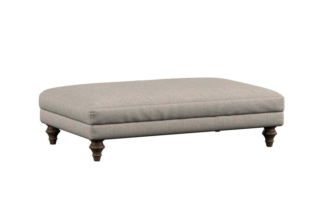 Deni Large Footstool - Brera Linen Jade