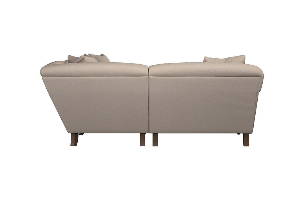 Deni Large Left Hand Corner Sofa - Recycled Cotton Seaspray