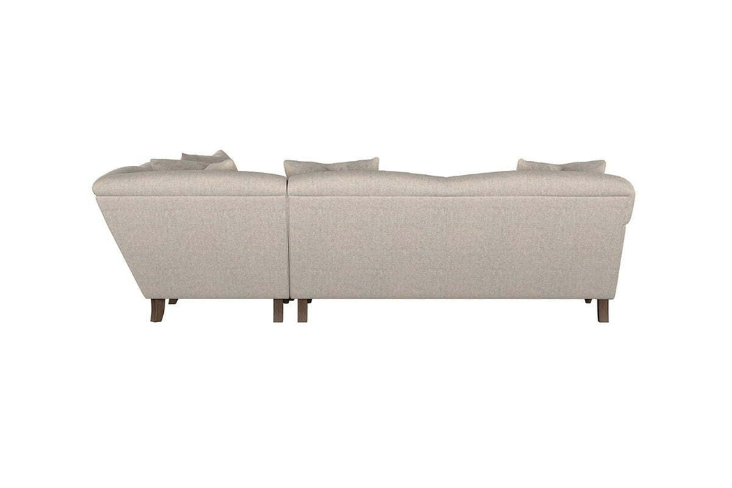 Deni Large Right Hand Corner Sofa - Brera Linen Smoke