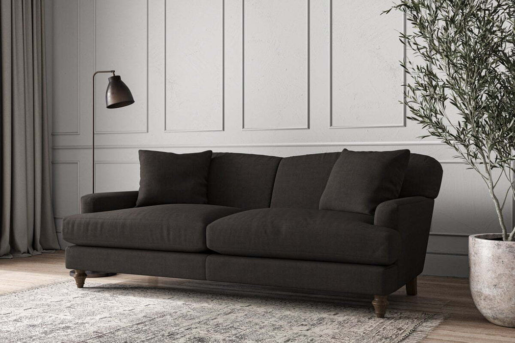 Deni Large Sofa - Brera Linen Espresso