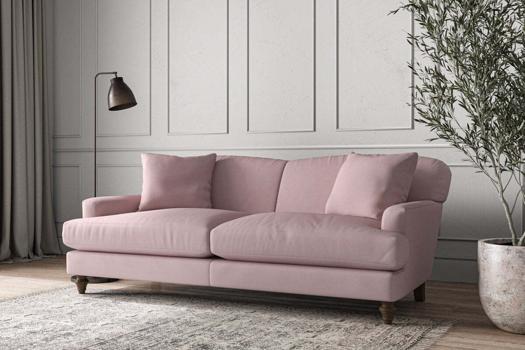 Deni Large Sofa - Recycled Cotton Lavender