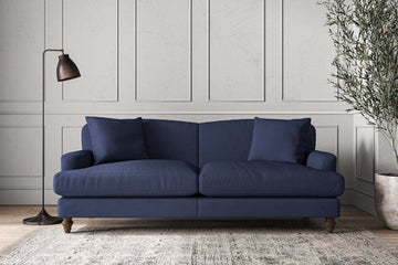 Deni Large Sofa - Recycled Cotton Navy