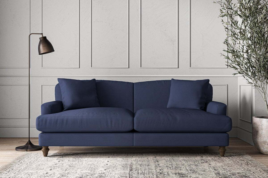 Deni Large Sofa - Recycled Cotton Navy