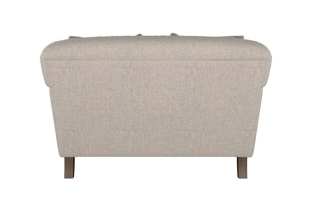 Deni Love Seat - Brera Linen Dusk