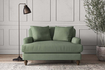 Deni Love Seat - Brera Linen Jade