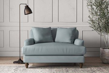 Deni Love Seat - Recycled Cotton Horizon