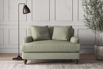 Deni Love Seat - Recycled Cotton Seaspray