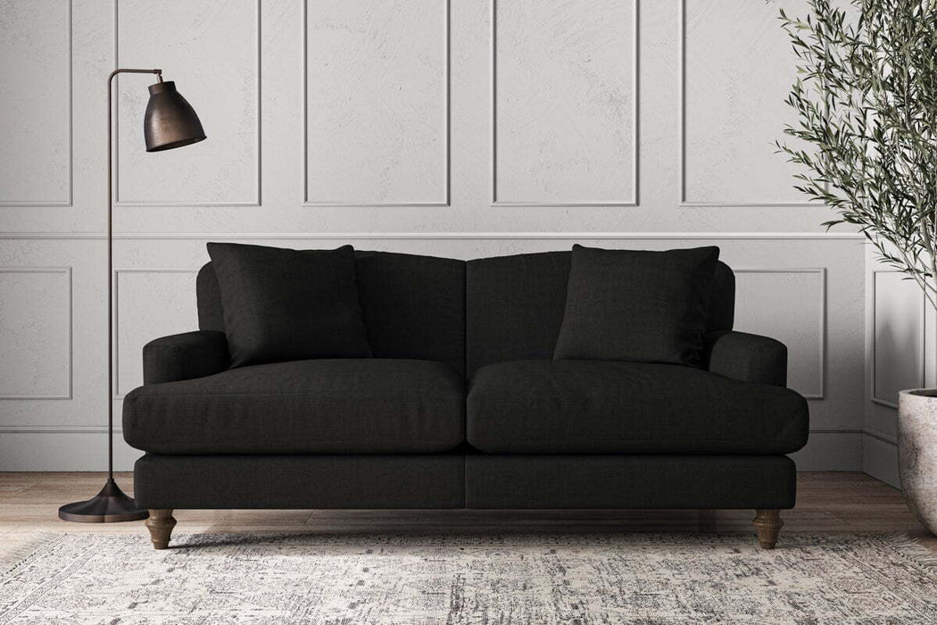 Deni Medium Sofa - Brera Linen Charcoal