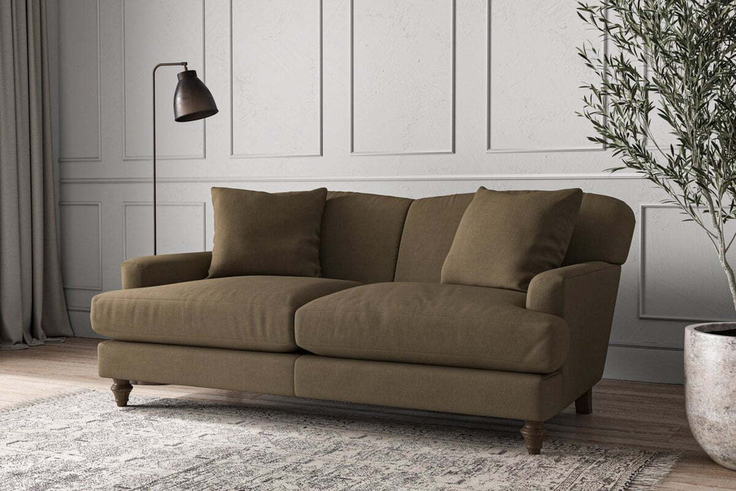 Deni Medium Sofa - Brera Linen Chestnut