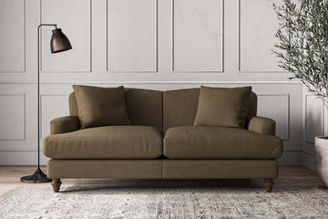 Deni Medium Sofa - Brera Linen Chestnut