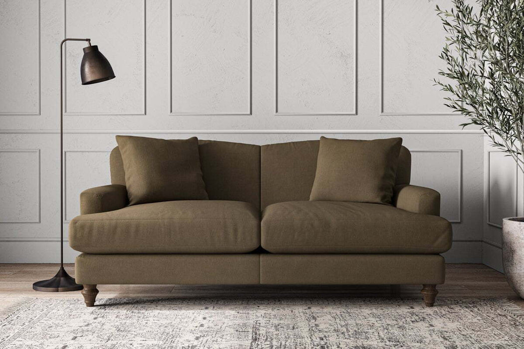 Deni Medium Sofa - Brera Linen Chestnut