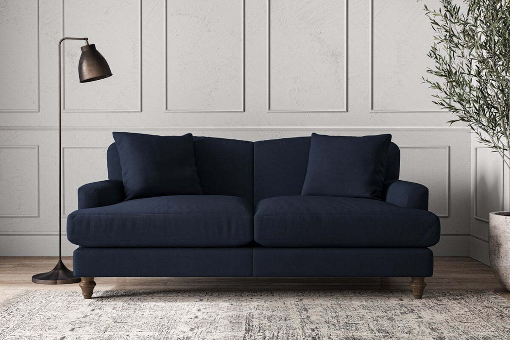 Deni Medium Sofa - Brera Linen Indigo