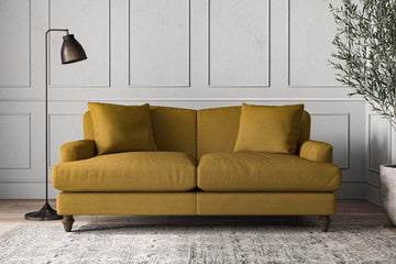 Deni Medium Sofa - Recycled Cotton Ochre