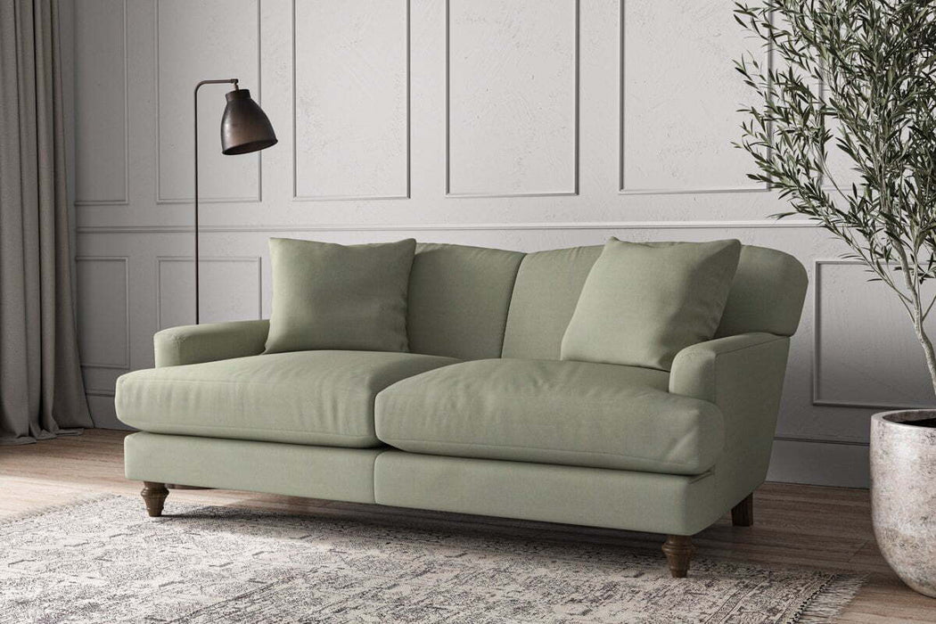 Deni Medium Sofa - Recycled Cotton Seaspray