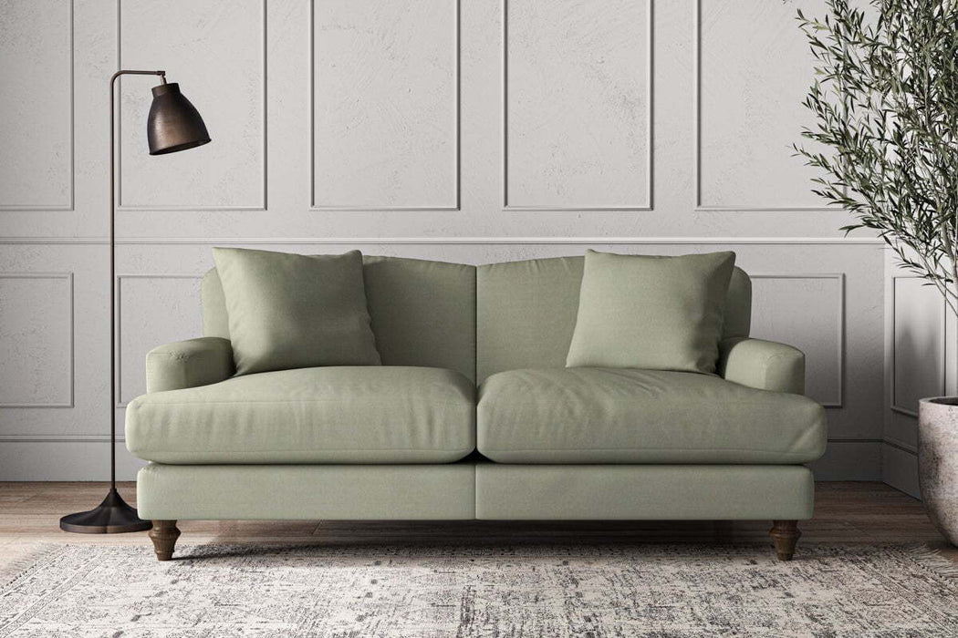 Deni Medium Sofa - Recycled Cotton Seaspray