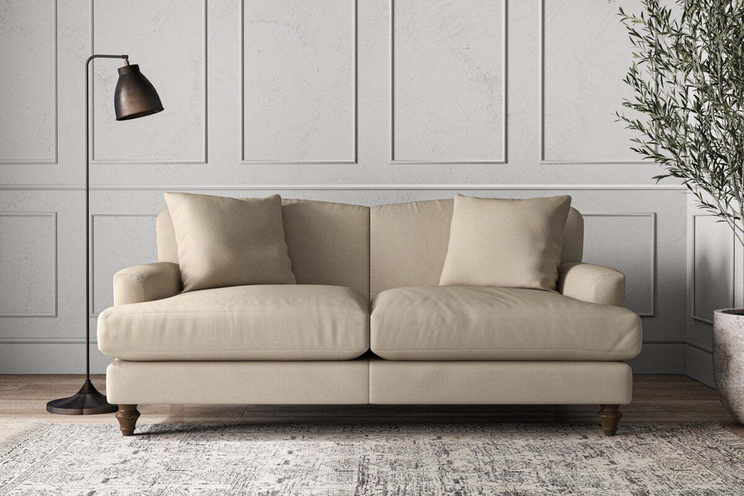 Deni Medium Sofa - Recycled Cotton Stone