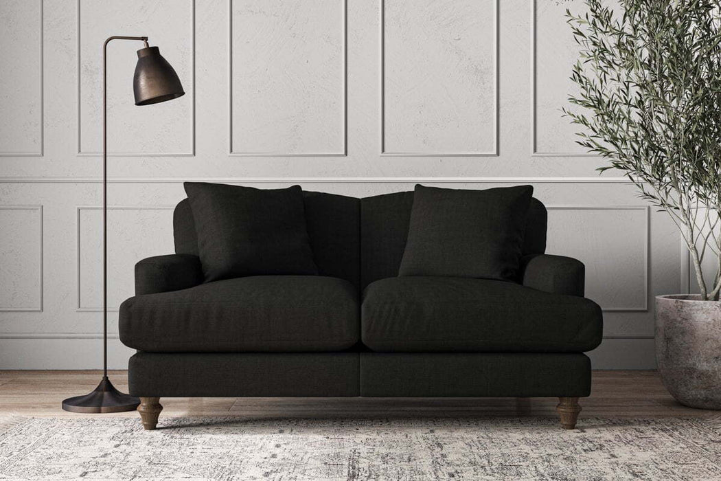 Deni Small Sofa - Brera Linen Charcoal