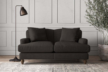Deni Small Sofa - Brera Linen Espresso