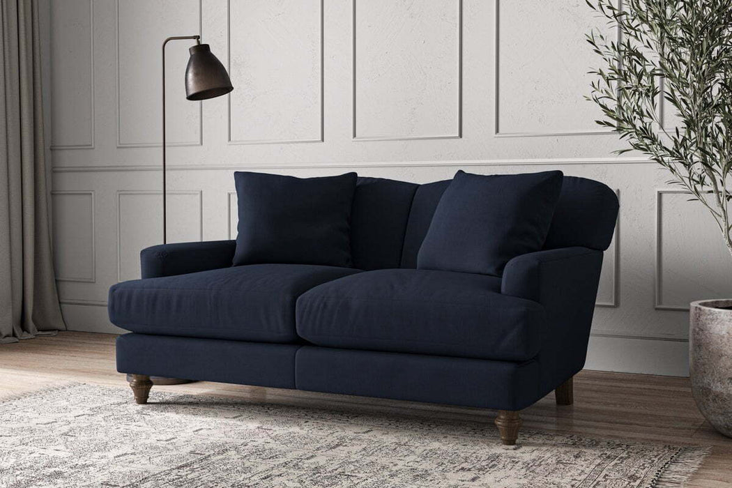 Deni Small Sofa - Brera Linen Indigo