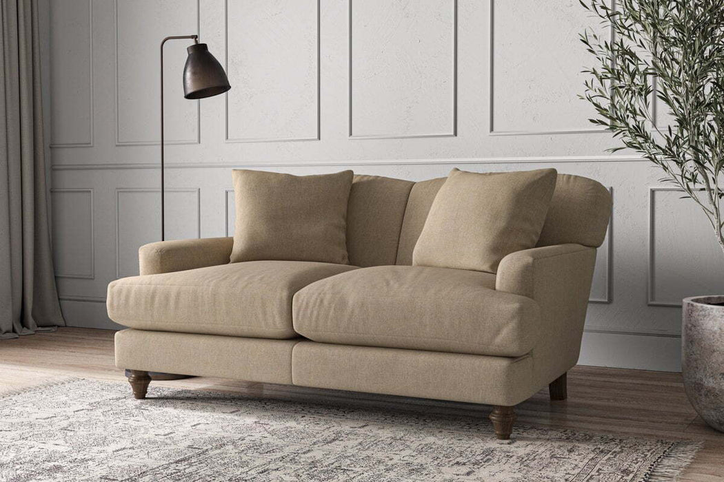 Deni Small Sofa - Brera Linen Pebble