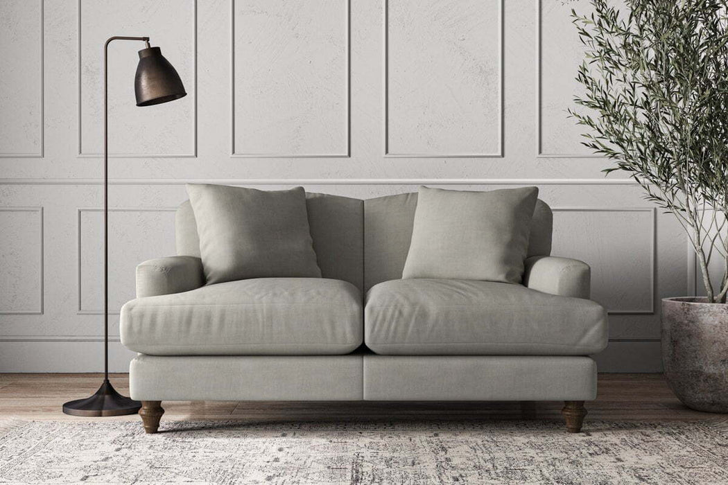 Deni Small Sofa - Brera Linen Smoke