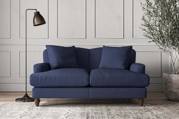 Deni Small Sofa - Recycled Cotton Navy