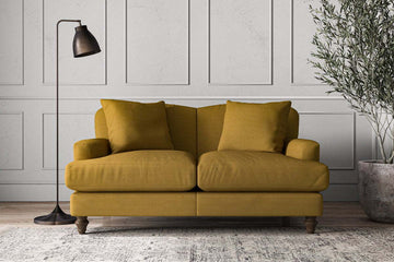 Deni Small Sofa - Recycled Cotton Ochre