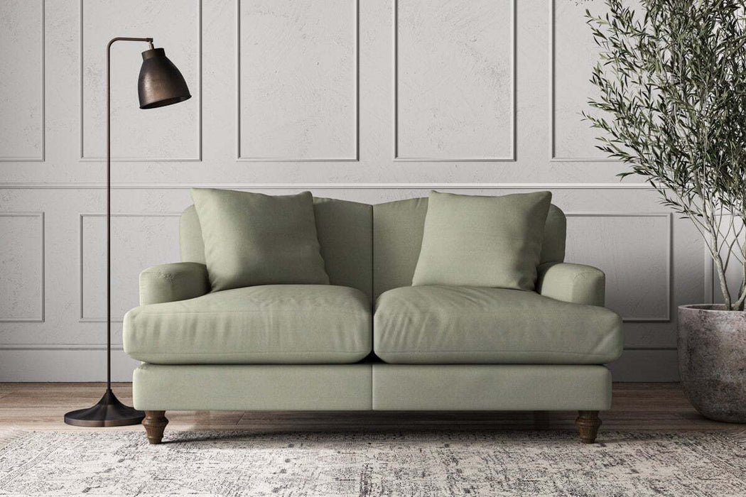 Deni Small Sofa - Recycled Cotton Seaspray