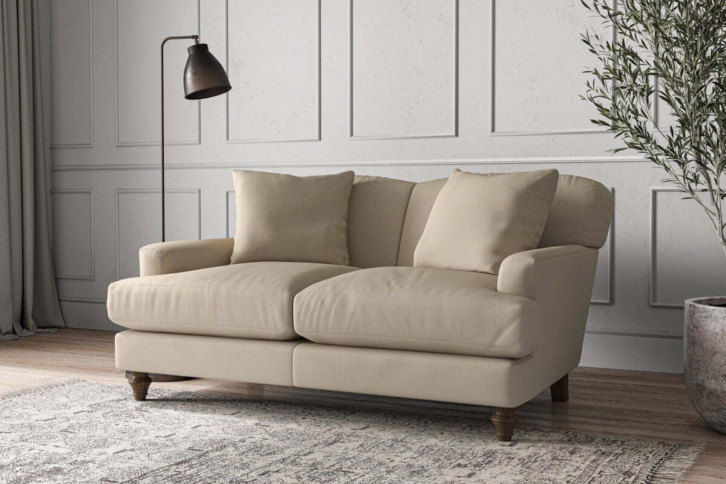 Deni Small Sofa - Recycled Cotton Stone