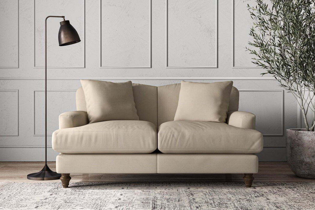 Deni Small Sofa - Recycled Cotton Stone