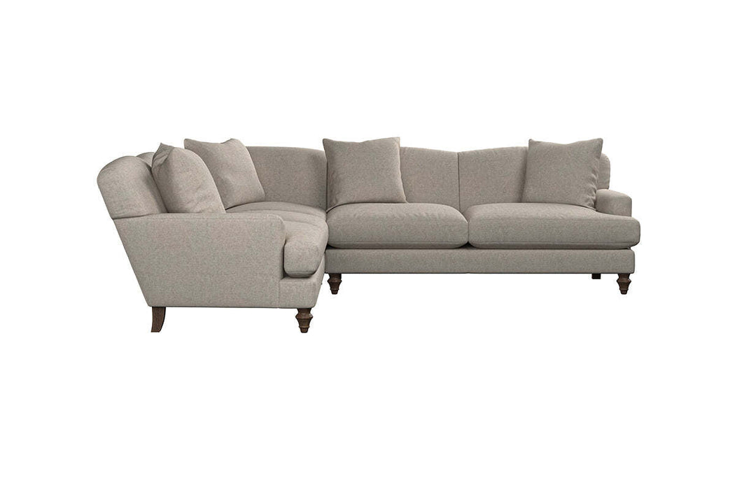 Deni Super Grand Left Hand Corner Sofa - Brera Linen Smoke