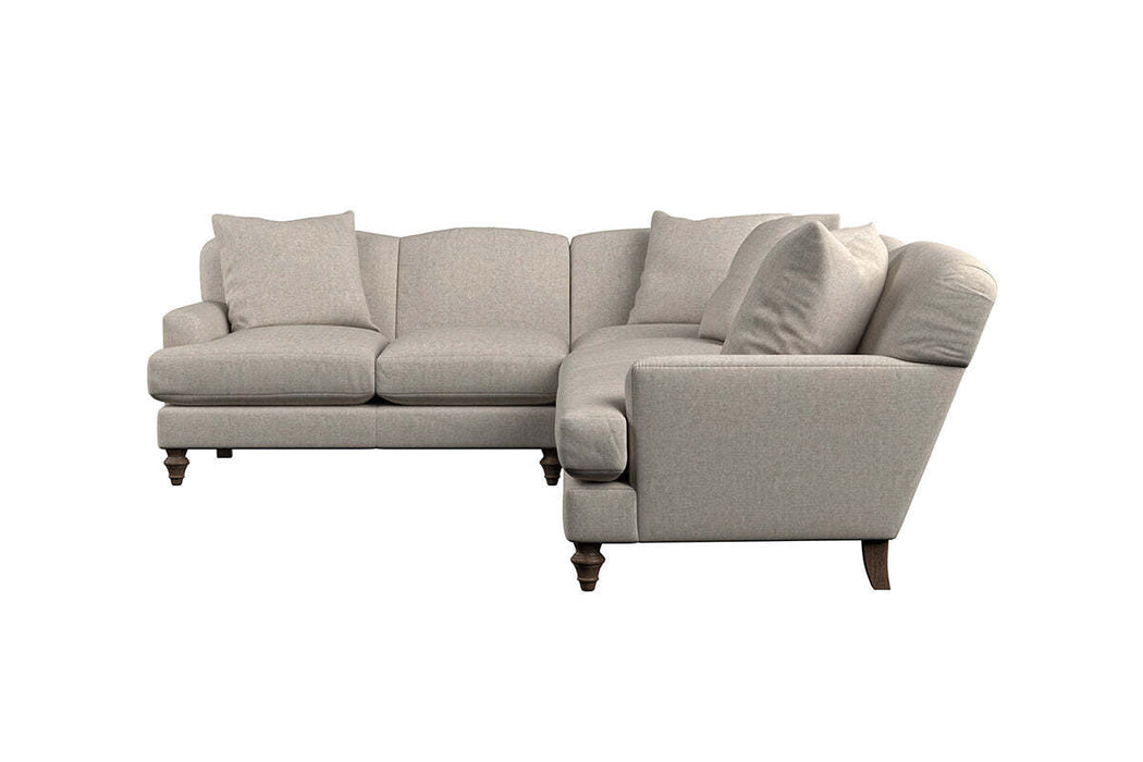 Deni Super Grand Left Hand Corner Sofa - Brera Linen Smoke