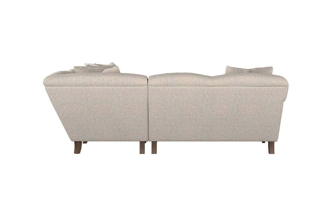 Deni Super Grand Left Hand Corner Sofa - Brera Linen Smoke