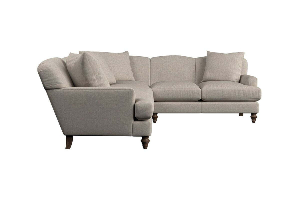 Deni Super Grand Right Hand Corner Sofa - Brera Linen Chestnut