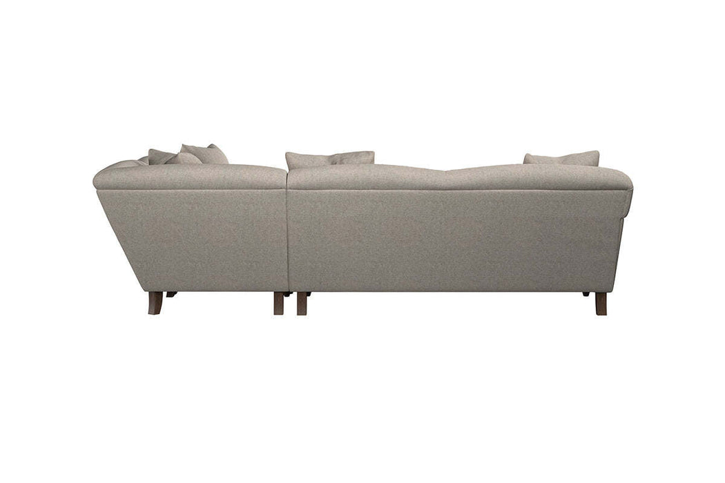 Deni Super Grand Right Hand Corner Sofa - Brera Linen Pebble