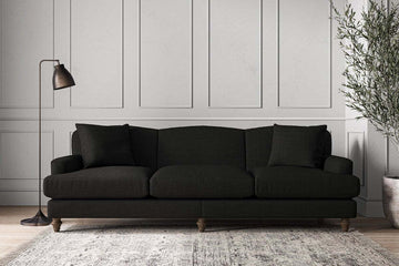 Deni Super Grand Sofa - Brera Linen Charcoal