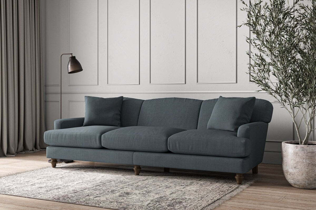 Deni Super Grand Sofa - Brera Linen Dusk