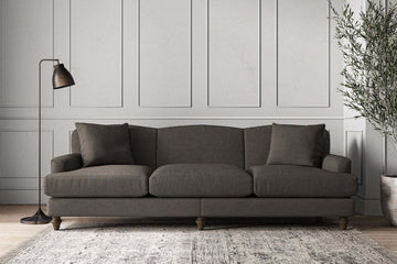 Deni Super Grand Sofa - Brera Linen Granite
