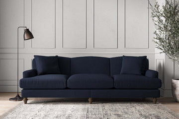 Deni Super Grand Sofa - Brera Linen Indigo