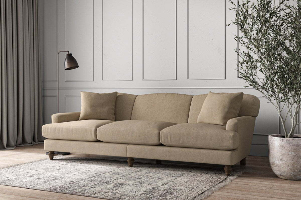 Deni Super Grand Sofa - Brera Linen Pebble