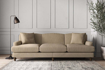 Deni Super Grand Sofa - Brera Linen Pebble