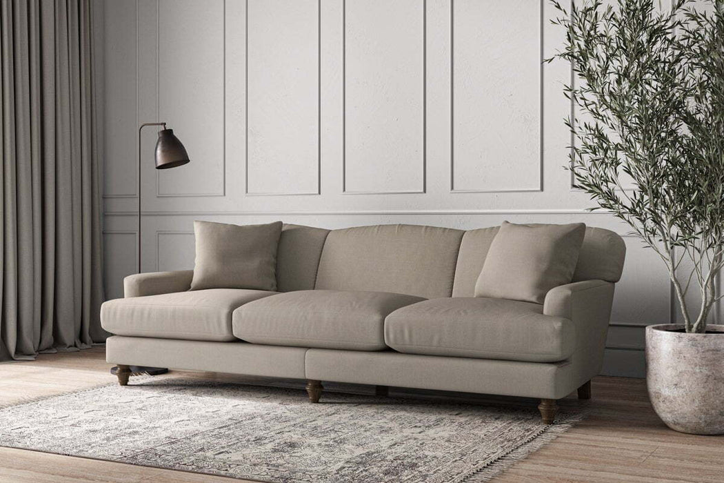 Deni Super Grand Sofa - Recycled Cotton Flax