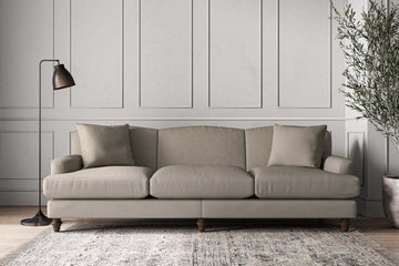 Deni Super Grand Sofa - Recycled Cotton Flax