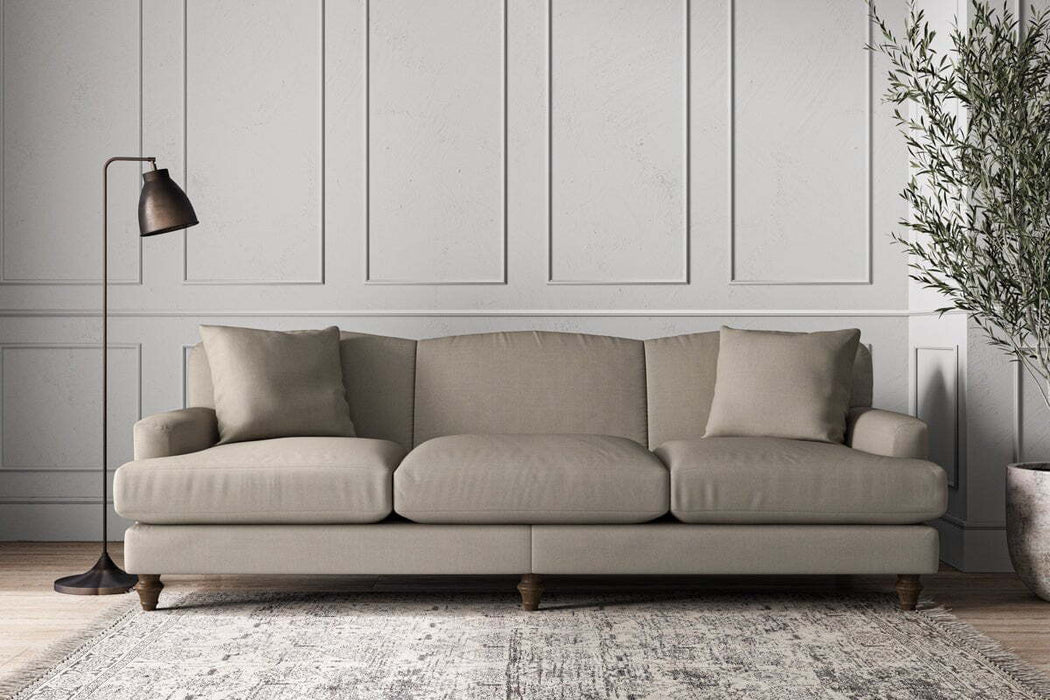 Deni Super Grand Sofa - Recycled Cotton Flax
