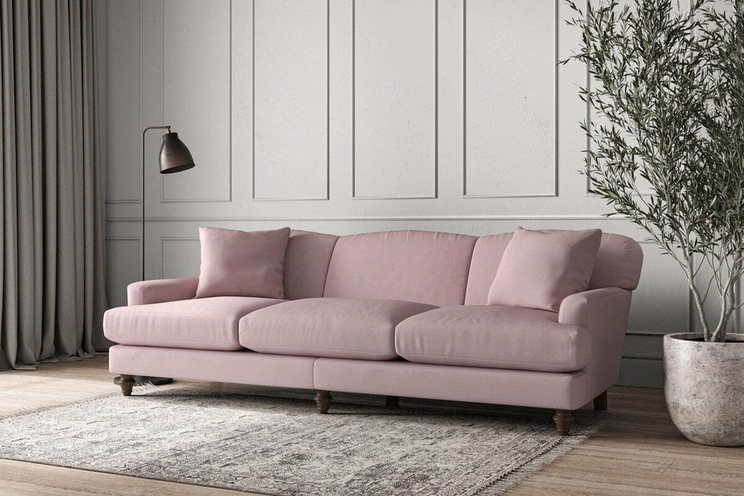 Deni Super Grand Sofa - Recycled Cotton Lavender