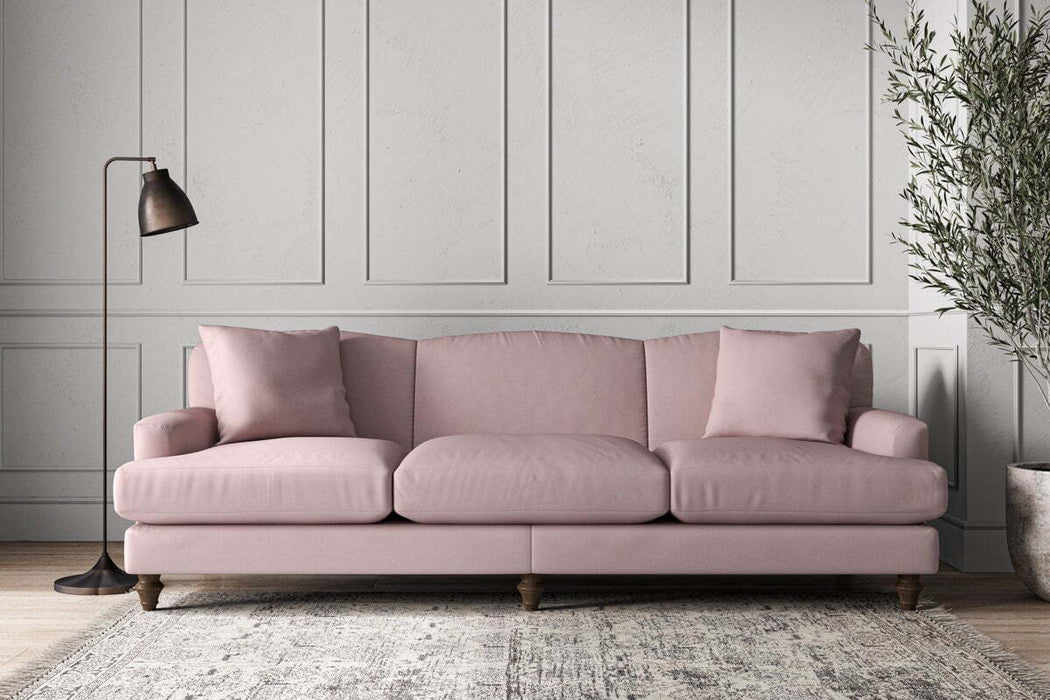 Deni Super Grand Sofa - Recycled Cotton Lavender